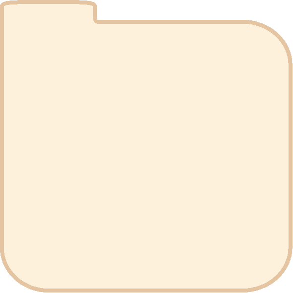 a basic Manila coloured folder